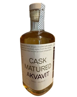 Faer Isles Distillery Cask Matured Akvavit North Atlantic Akvavit Small Batch Färöarna 50 cl 42%